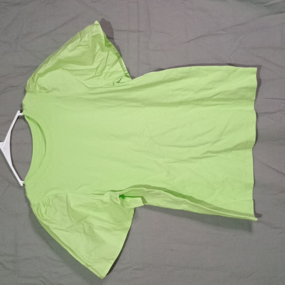 A New Day Lime Green Tee - Picture 1 of 5